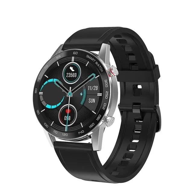 SMAXPLUS RISE™ Men's Smartwatch: Blood/Heart Monitor, Fitness Tracker, Bluetooth Calling