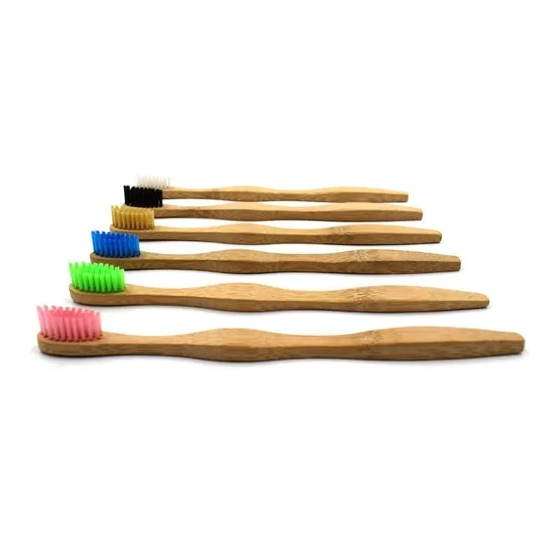 Soft bamboo toothbrush