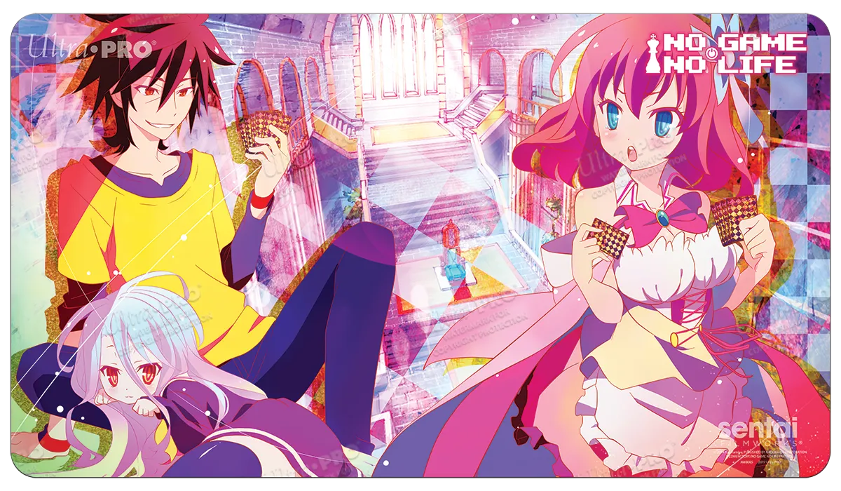 Sora vs Steph Standard Gaming Playmat Mousepad for No Game No Life