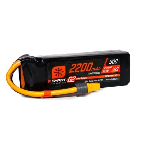 Spektrum 2200mAh 3S 11.1V Smart G2 LiPo 30C IC3 SPMX223S30