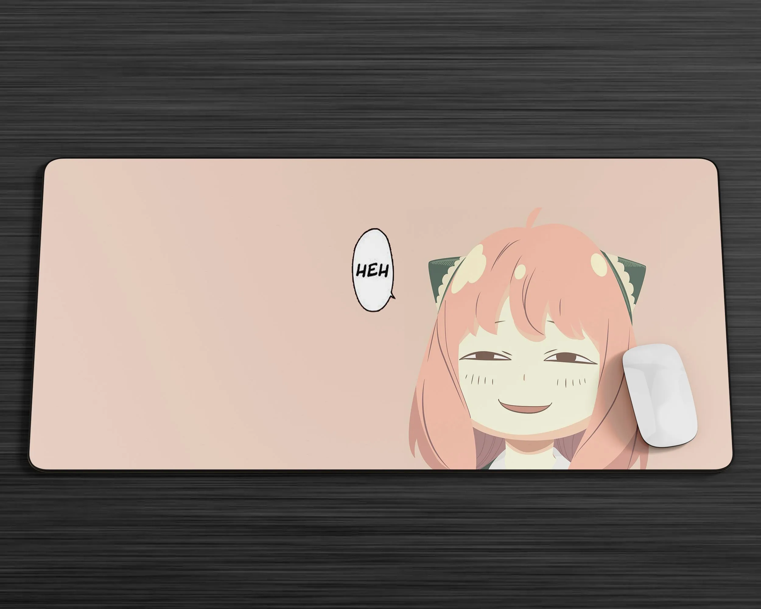 Spy x Family Anya Smug Face HEH Gaming Mouse Pad