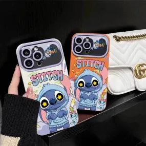 Stitch Hoodie Phone Case (For iPhones)