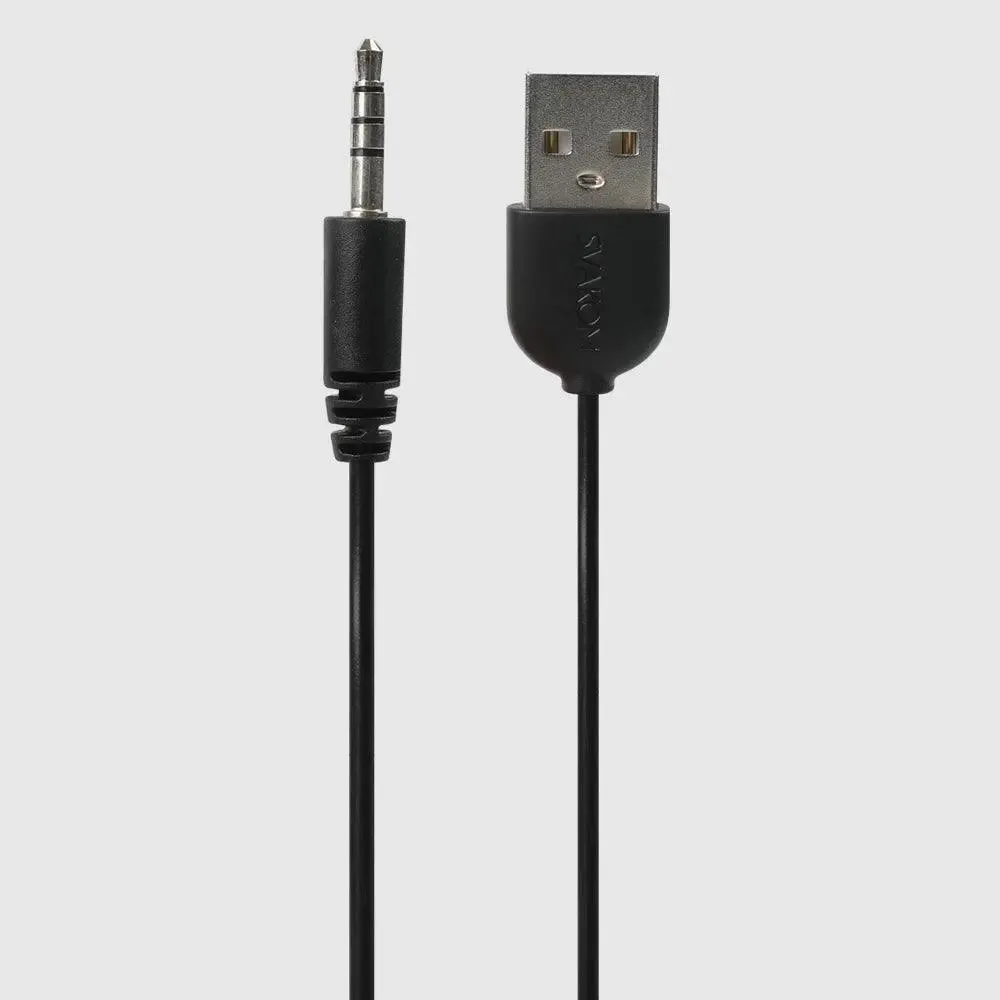 SVAKOM Charger - USB-A to 3.5mm(Black) Charging Cable