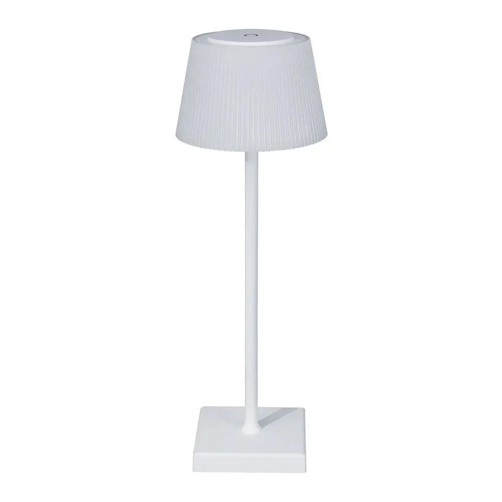 Tate Rechargeable Touch Table Lamp White, Silver, Gold 1240x