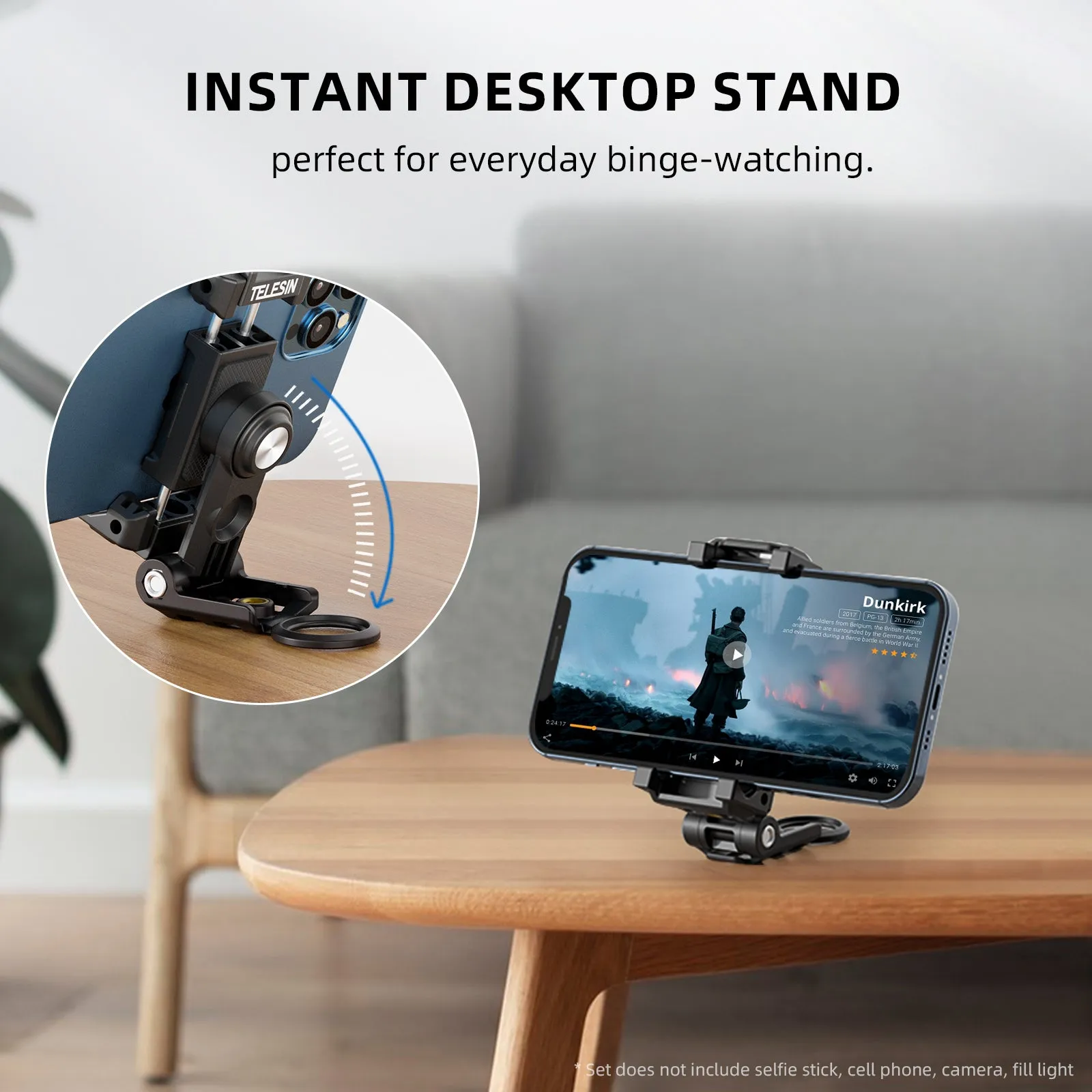 TELESIN Multifunctional Mobile Phone Holder