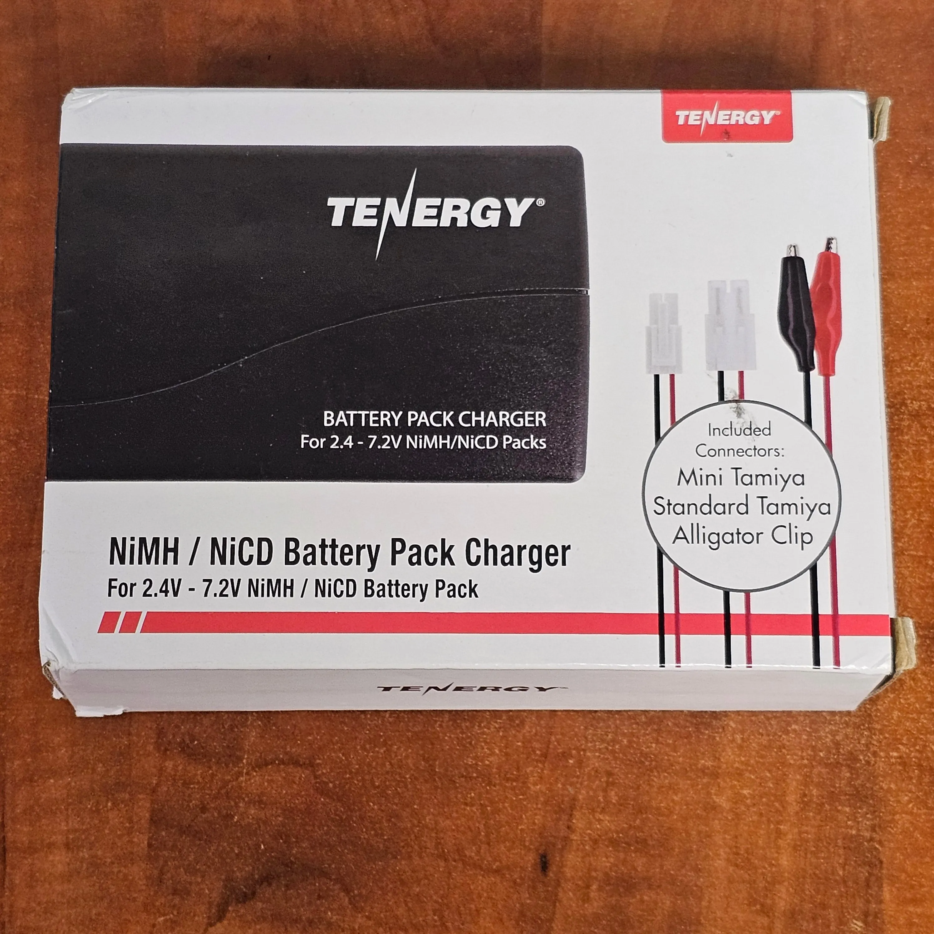 Tenergy Universal Smart Charger for 2.4-7.2V NiMh/NiCad Battery packs