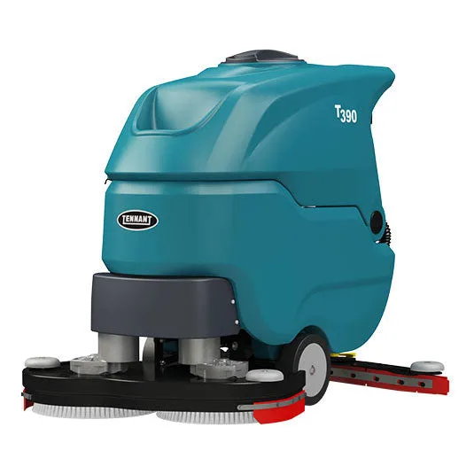 Tennant® T390 Self-Propelled 28" Walk Behind Automatic Floor Scrubber w/ Pad Drivers - 17 Gallons