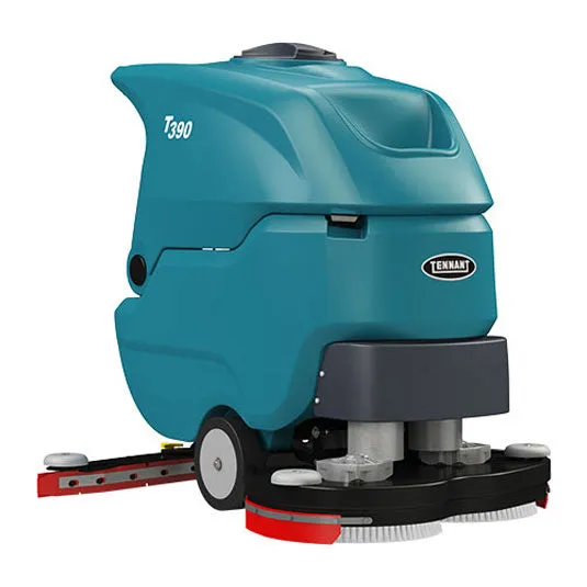 Tennant® T390 Self-Propelled 28" Walk Behind Automatic Floor Scrubber w/ Pad Drivers - 17 Gallons