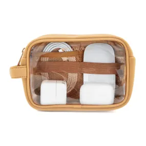 THE CLEAR CABLE ORGANIZER -CARAMEL