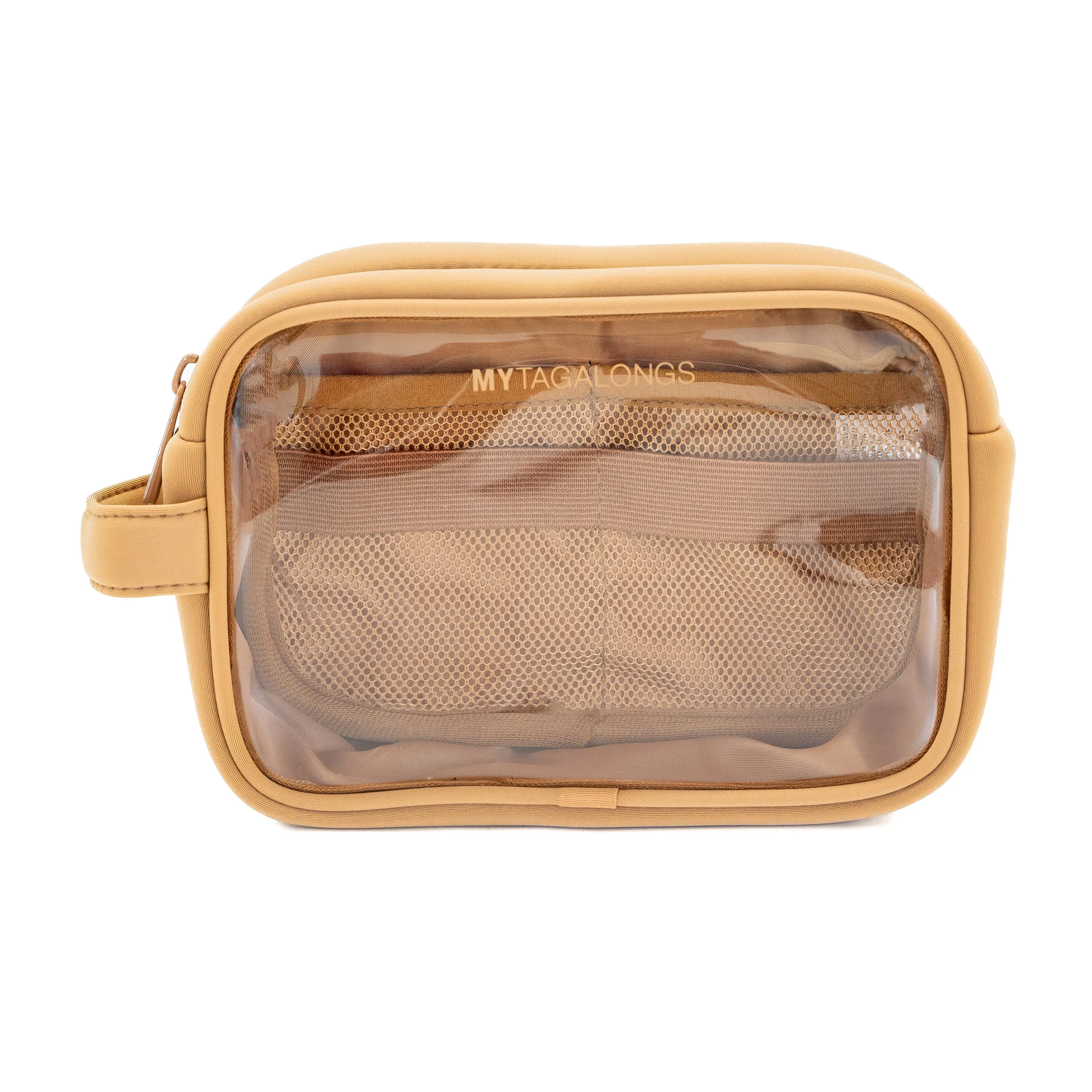 THE CLEAR CABLE ORGANIZER -CARAMEL