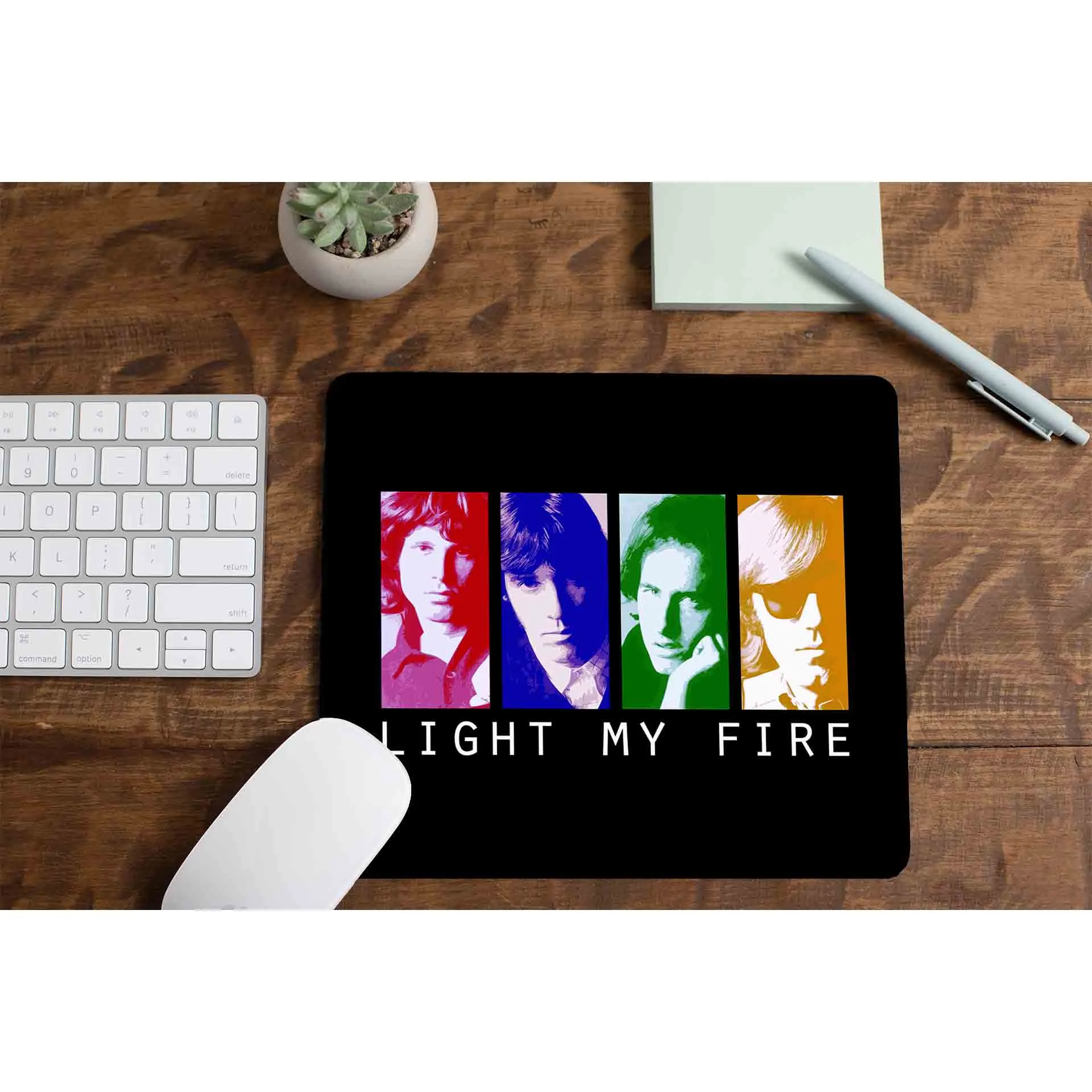 The Doors Mousepad - Light My Fire Pop Art