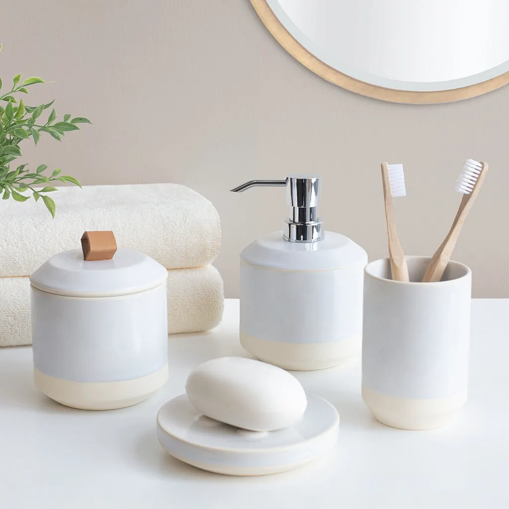 The Natural Ceramic Bath Accessories