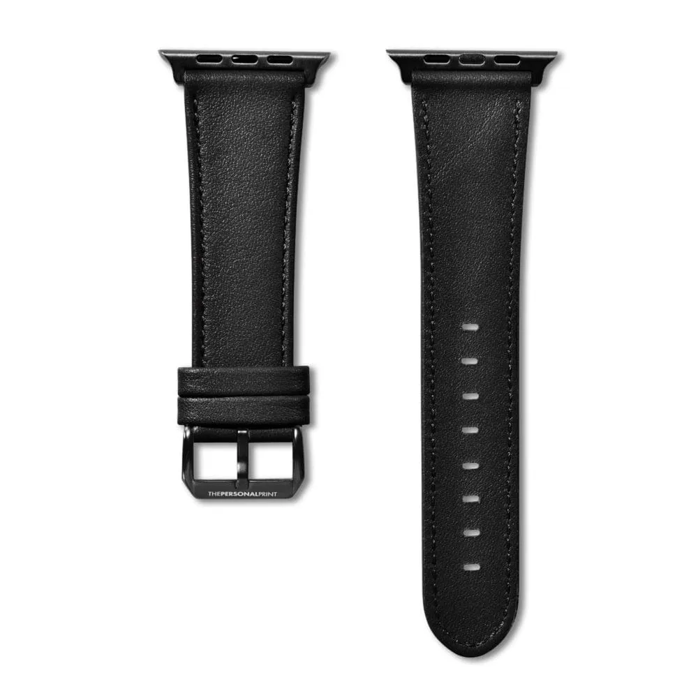 THE PERSONAL PRINT Nappa Leather Watch Band