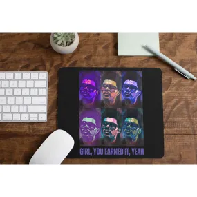 The Weeknd Mousepad - Earned It