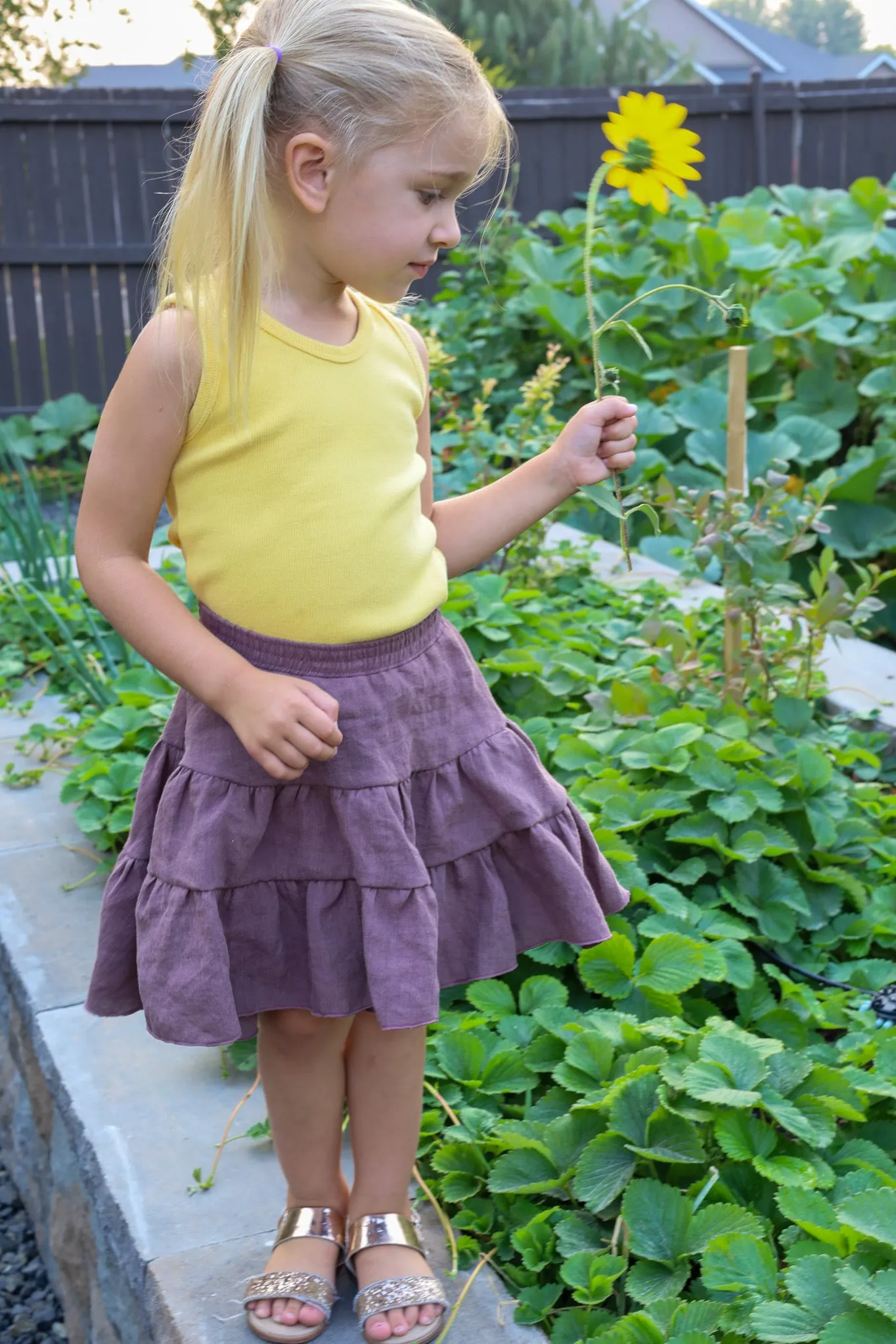 Theresa Tiered Skirt Pattern Bundle (Adult & Kids)