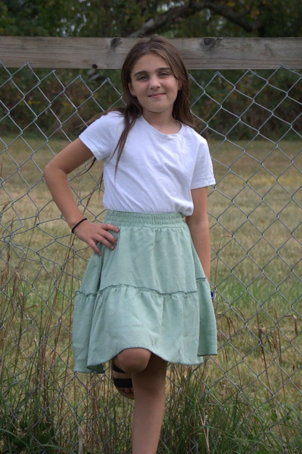 Theresa Tiered Skirt Pattern Bundle (Adult & Kids)