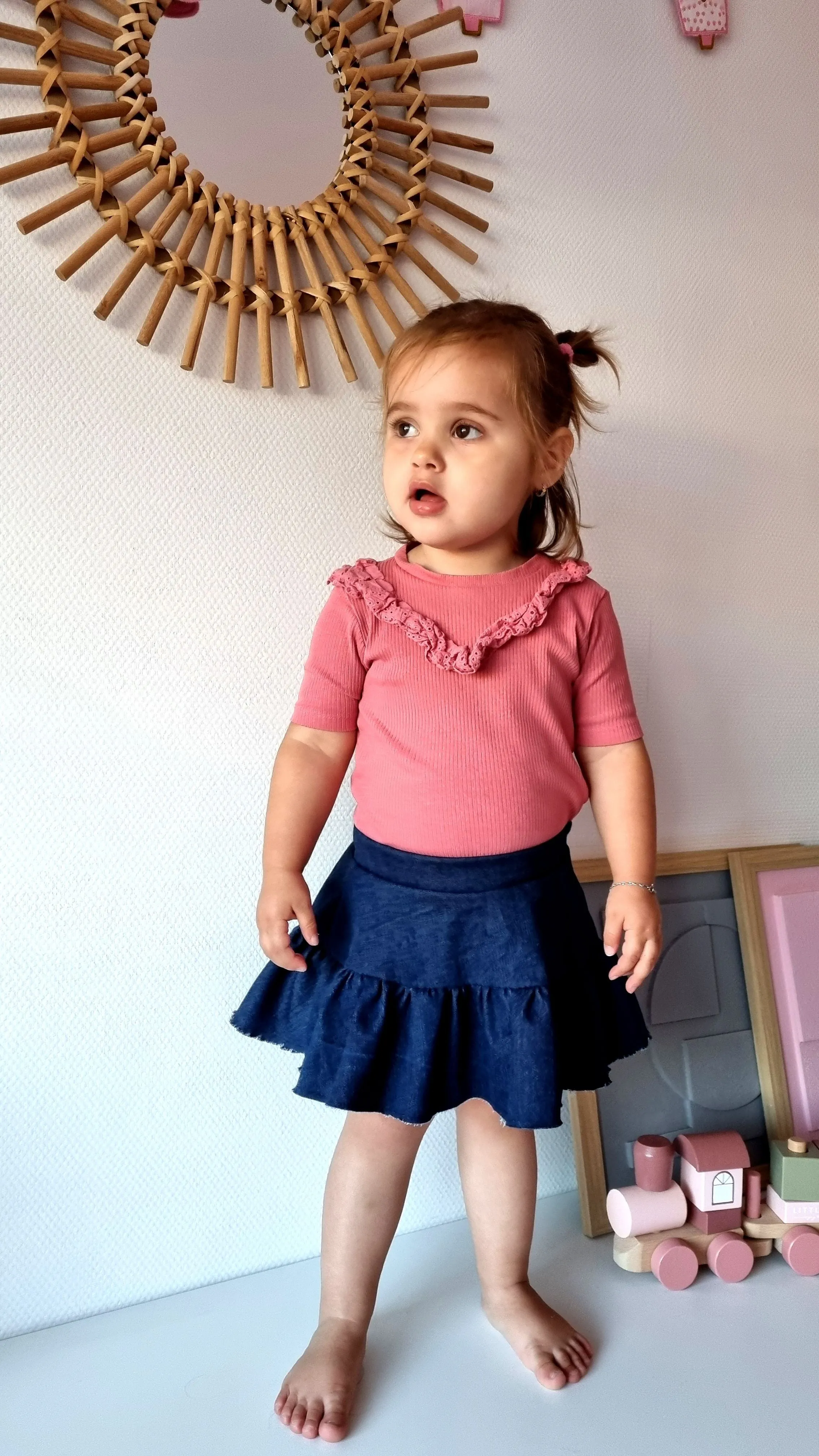 Theresa Tiered Skirt Pattern Bundle (Adult & Kids)