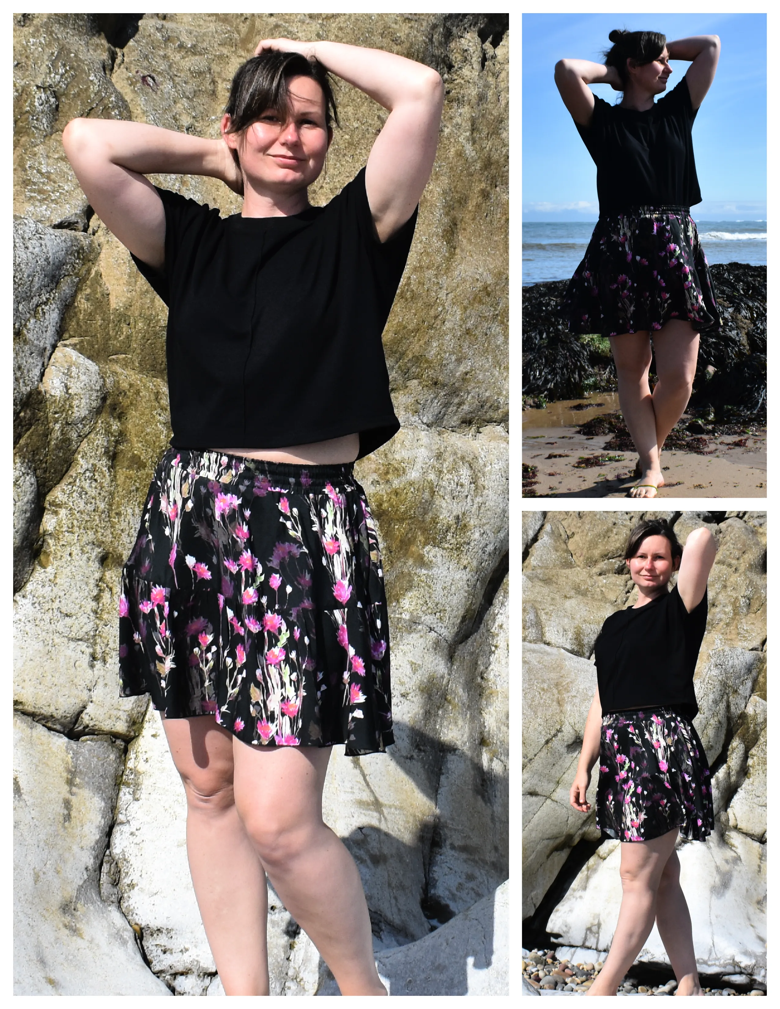 Theresa Tiered Skirt Pattern Bundle (Adult & Kids)