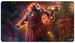 Theros Beyond Death Purphoros, Bronze-Blooded Alt Art Standard Gaming Playmat for Magic: The Gathering