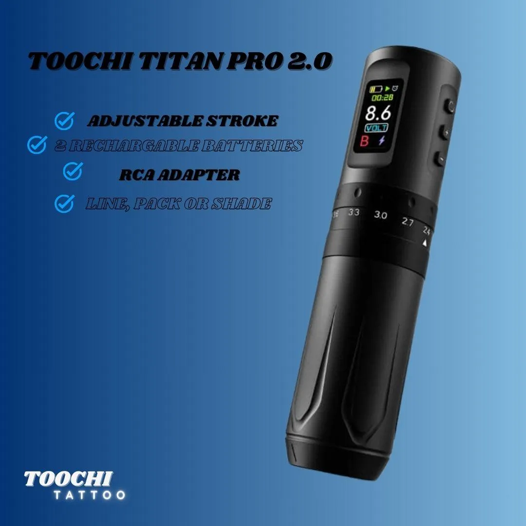 Toochi Titan PRO 2.0 (with 2x Rechargable Batteries)