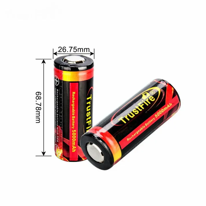 TrustFire 26650 Battery 5000mAh