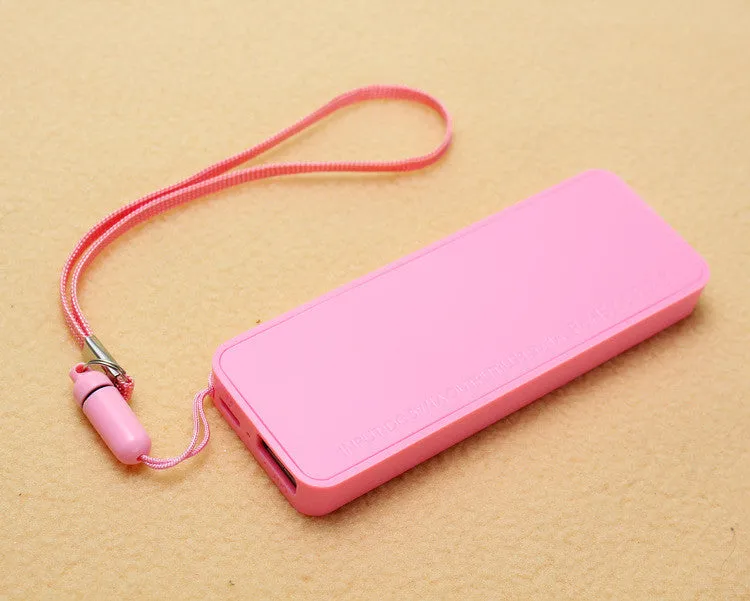 Ultra-thin 5600mah perfume polymer mobile power bank general charger external backup battery