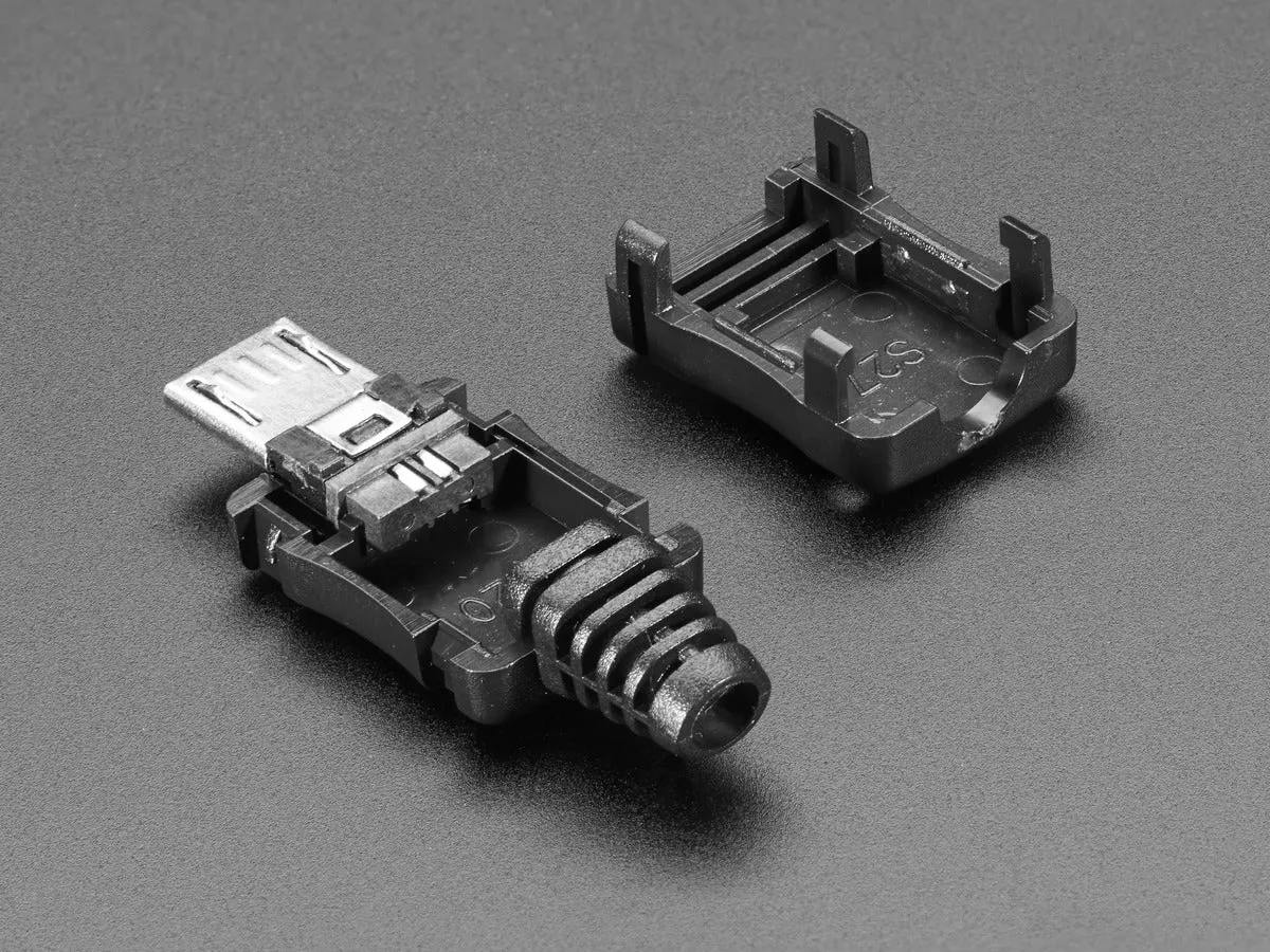 USB DIY Connector Shell - Type Micro-B Plug