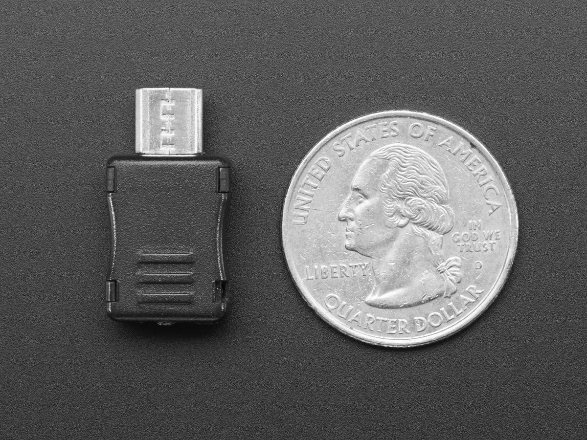 USB DIY Connector Shell - Type Micro-B Plug