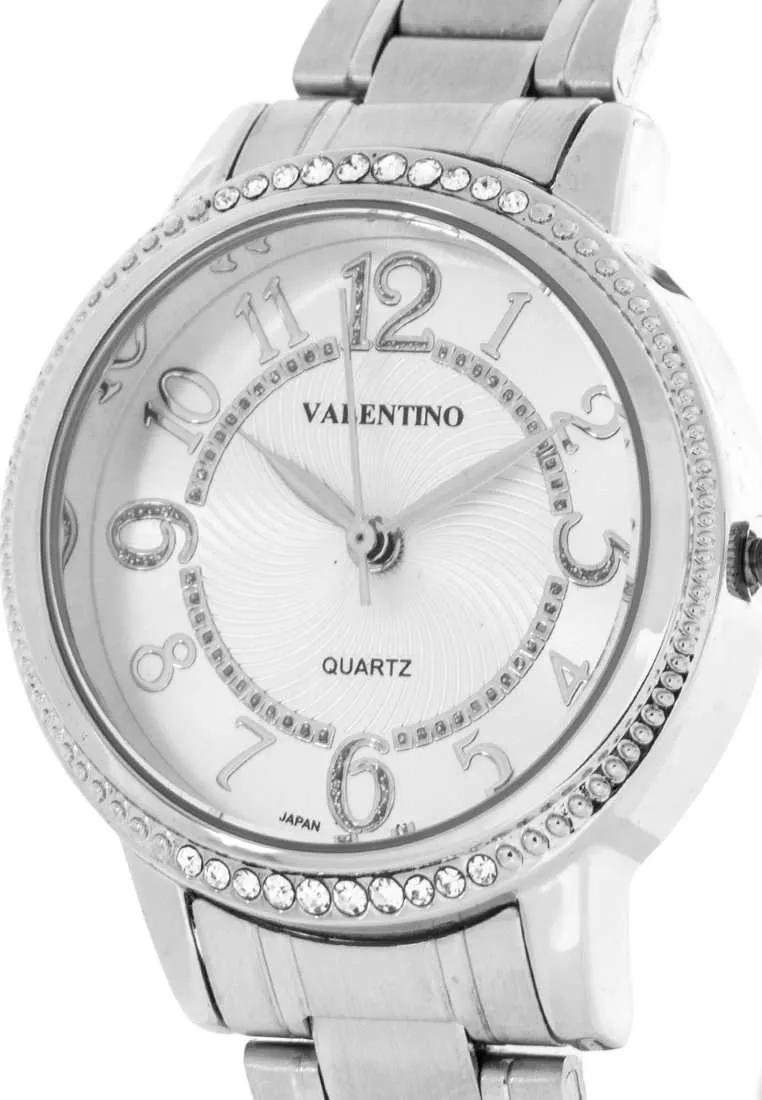 Valentino 20122200-SILVER DIAL Silver Stainless Strap Watch