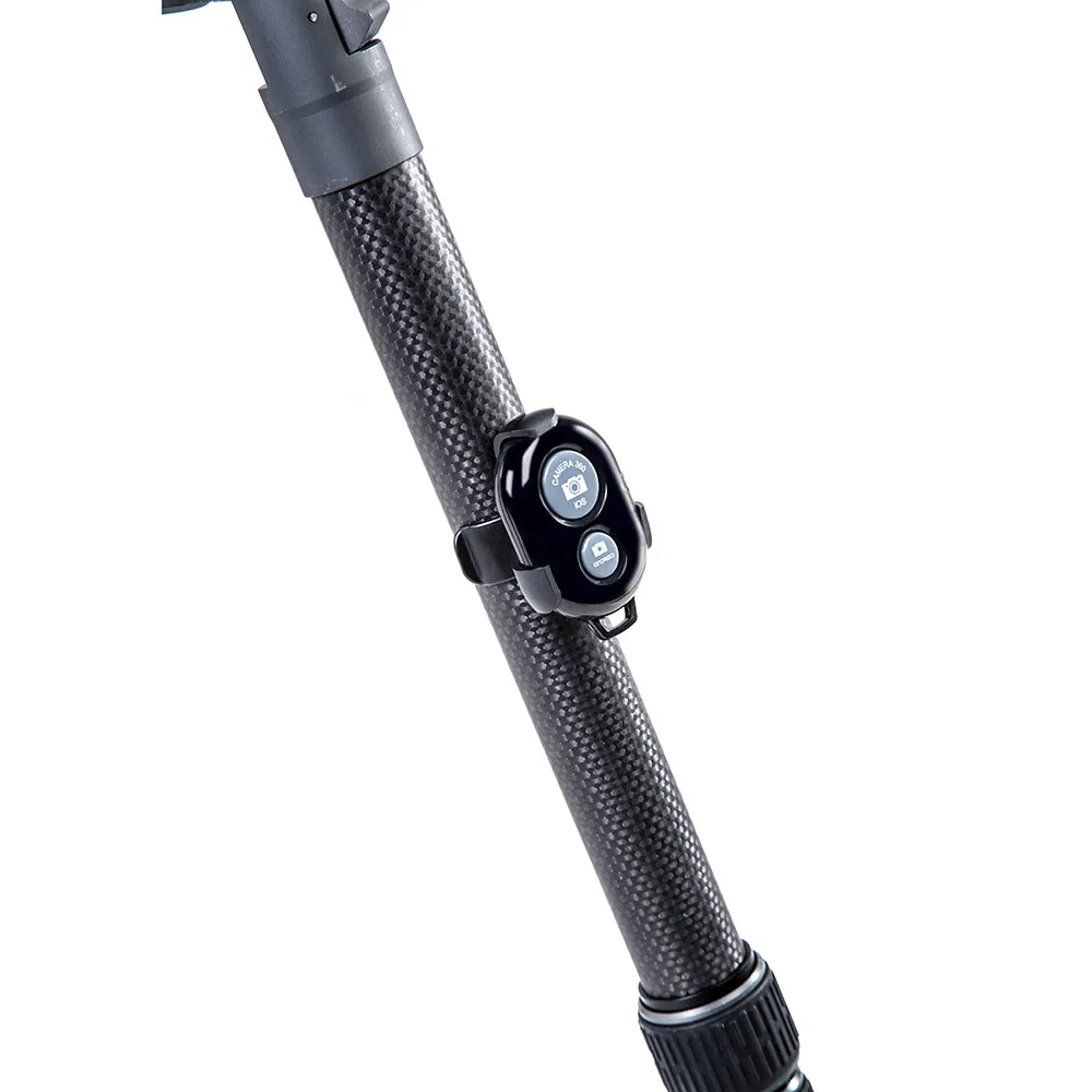 Vanguard - VEO 3 GO 235CB Carbon Fiber Tripod / Monopod with Ball Head, Bluetooth Remote