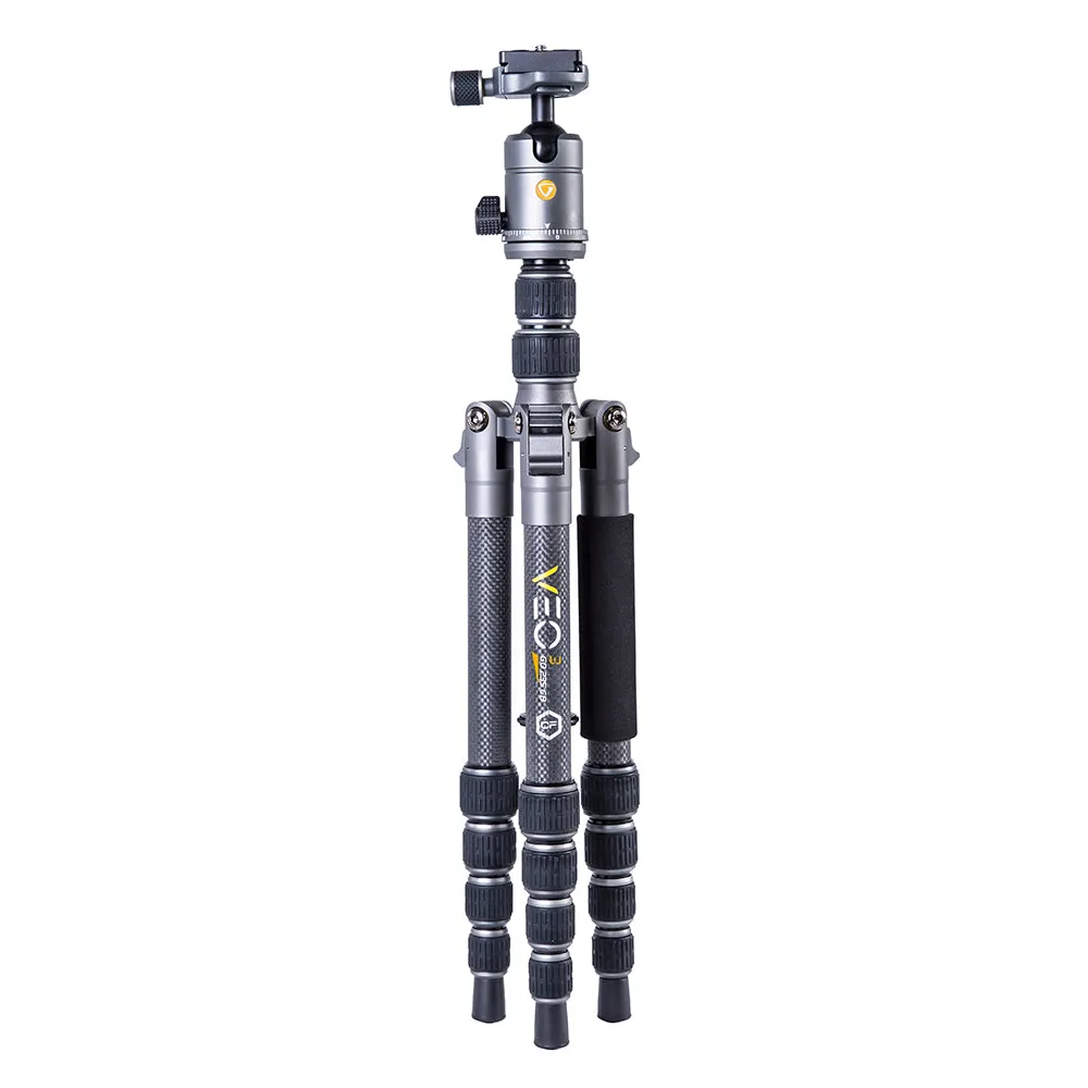 Vanguard - VEO 3 GO 235CB Carbon Fiber Tripod / Monopod with Ball Head, Bluetooth Remote