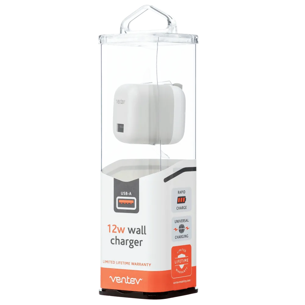 Ventev 12W USB A Wall Charger by Ventev