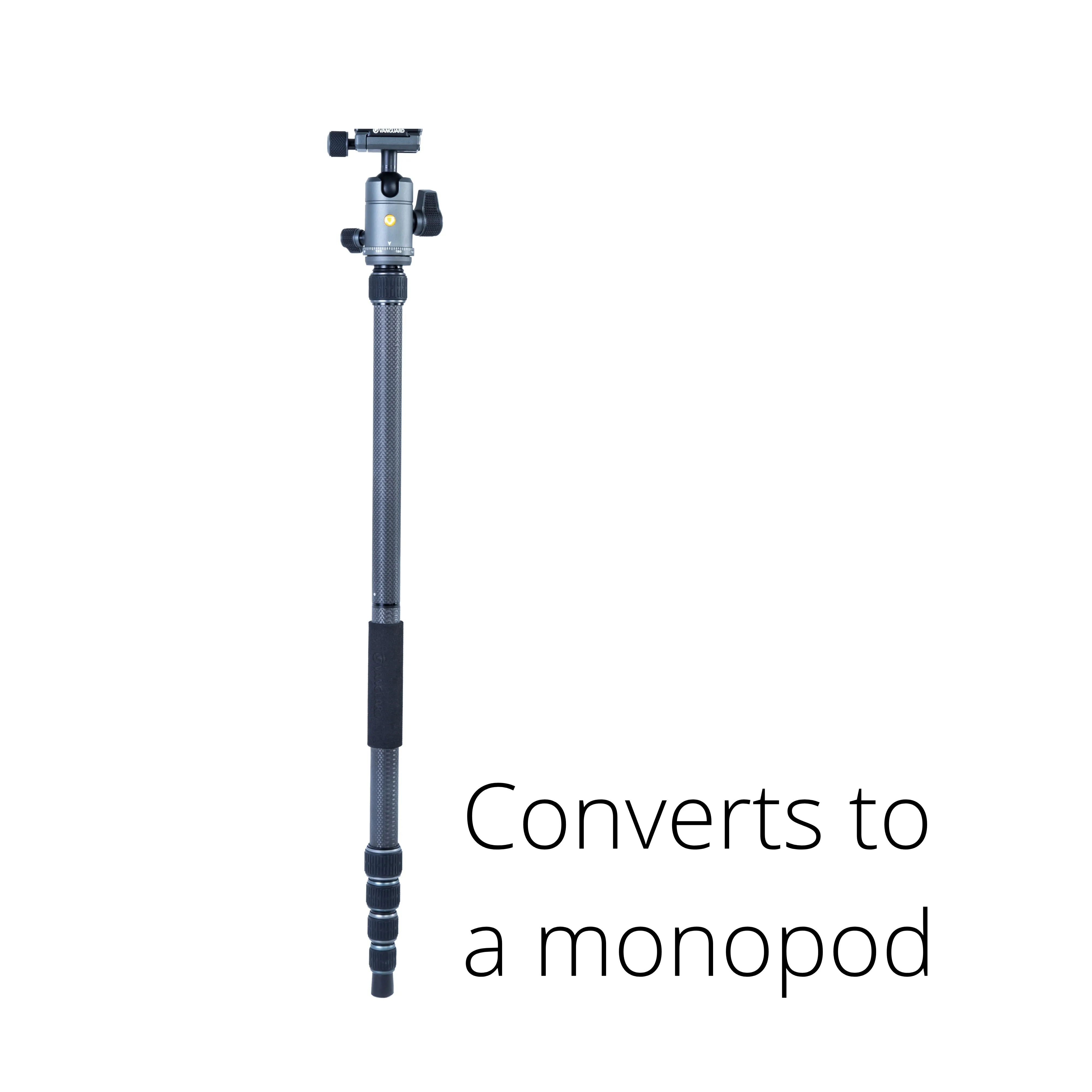 VEO 3GO 204AB Ultra-Light Aluminium Travel Tripod with Monopod Leg