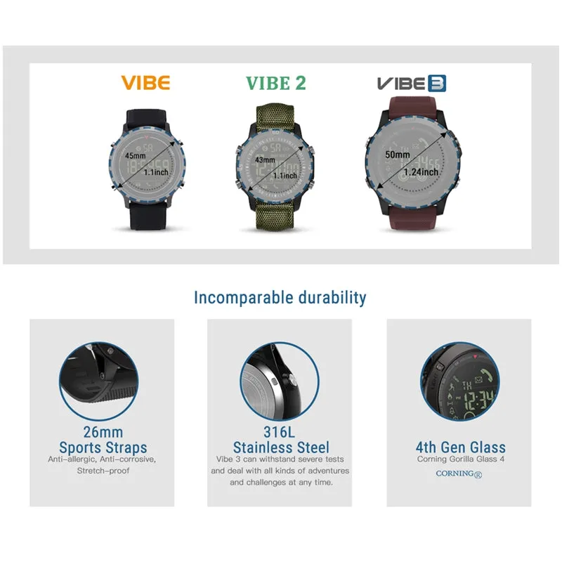 VIBE 3 GMT Smartwatch