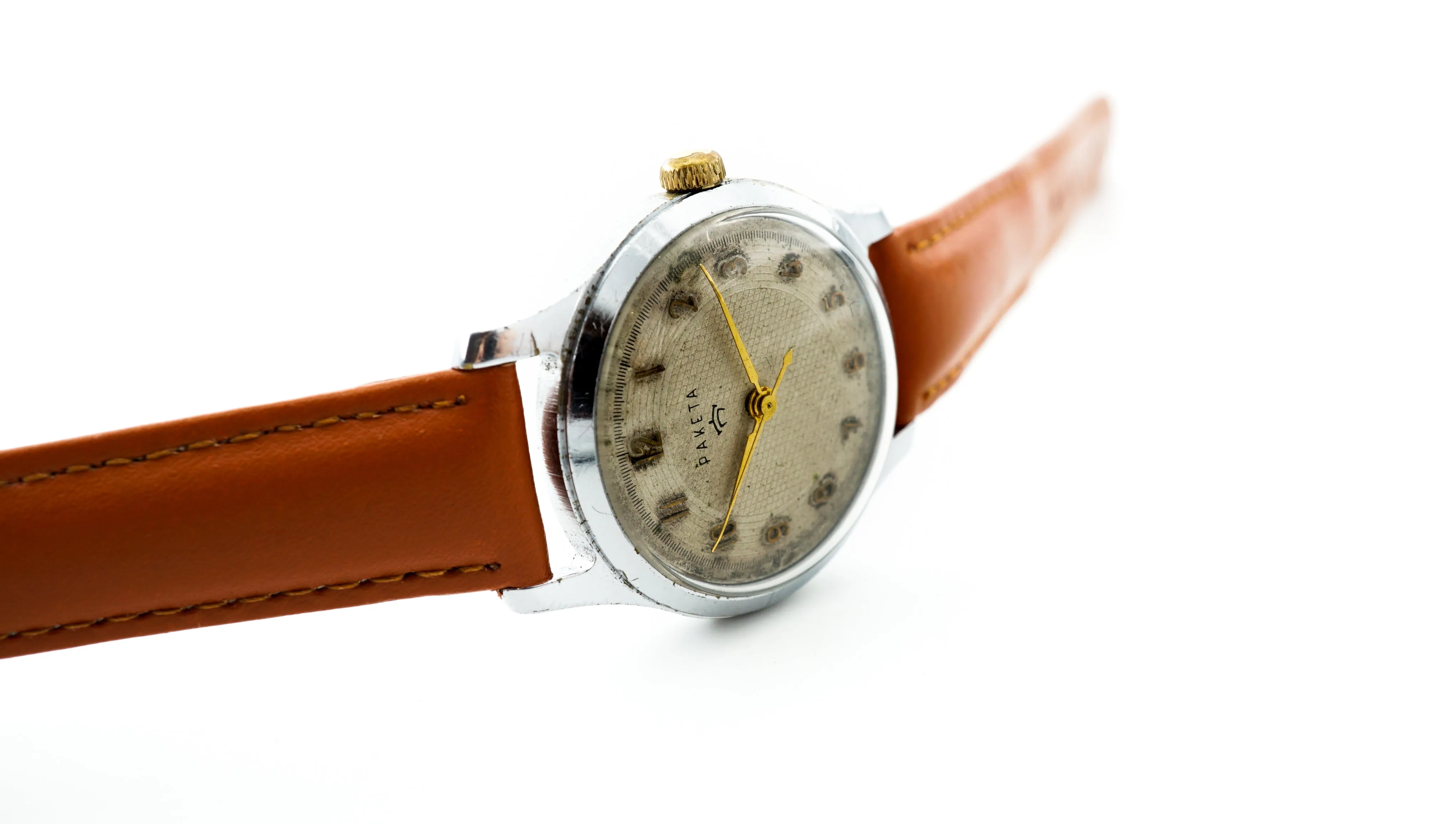 Vintage mechanical watch Raketa 2609 shockproof wristwatch