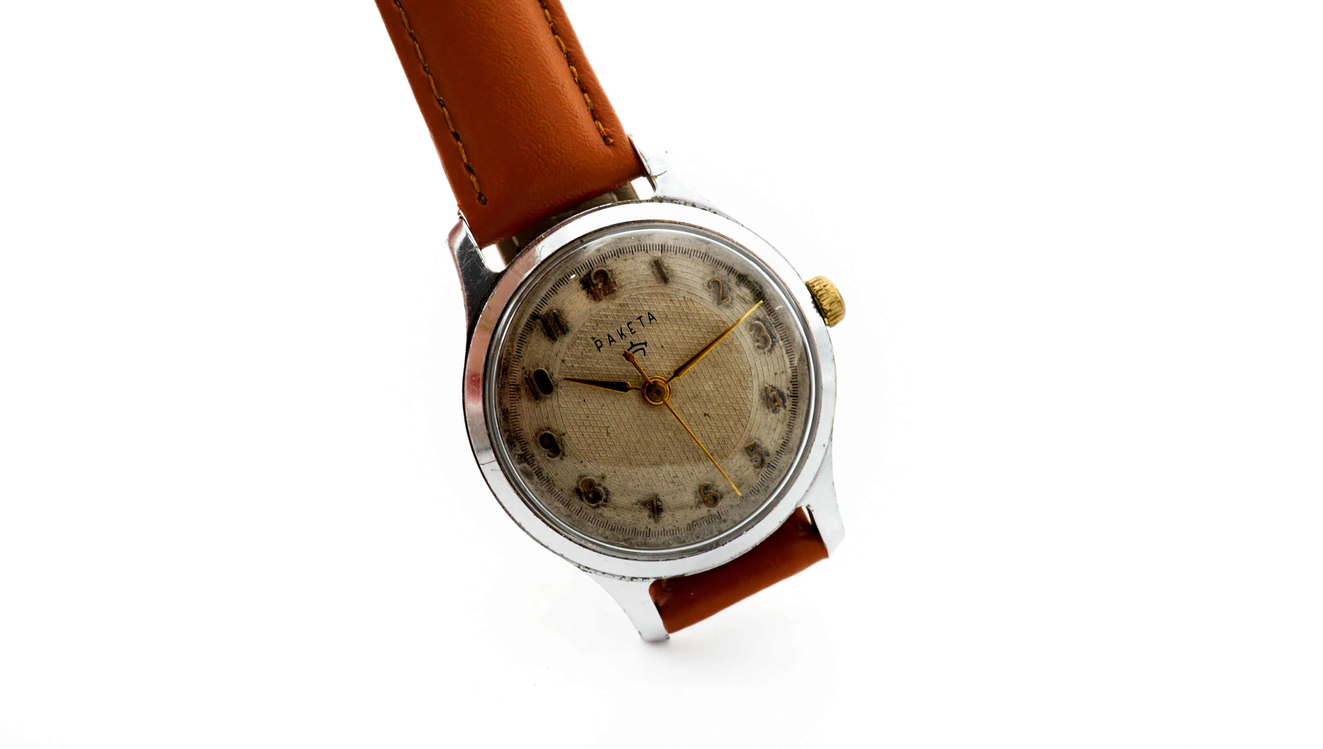 Vintage mechanical watch Raketa 2609 shockproof wristwatch