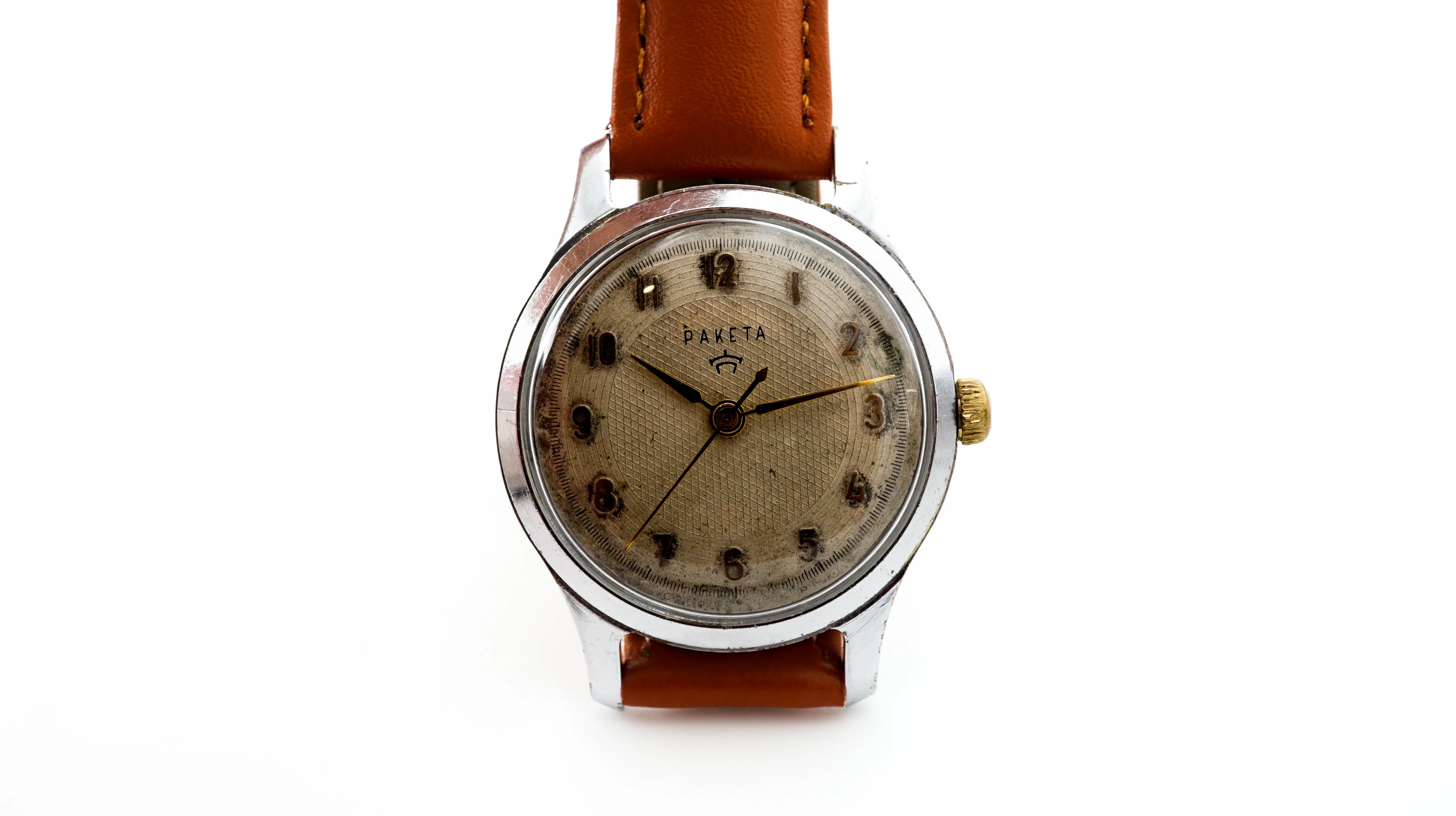 Vintage mechanical watch Raketa 2609 shockproof wristwatch