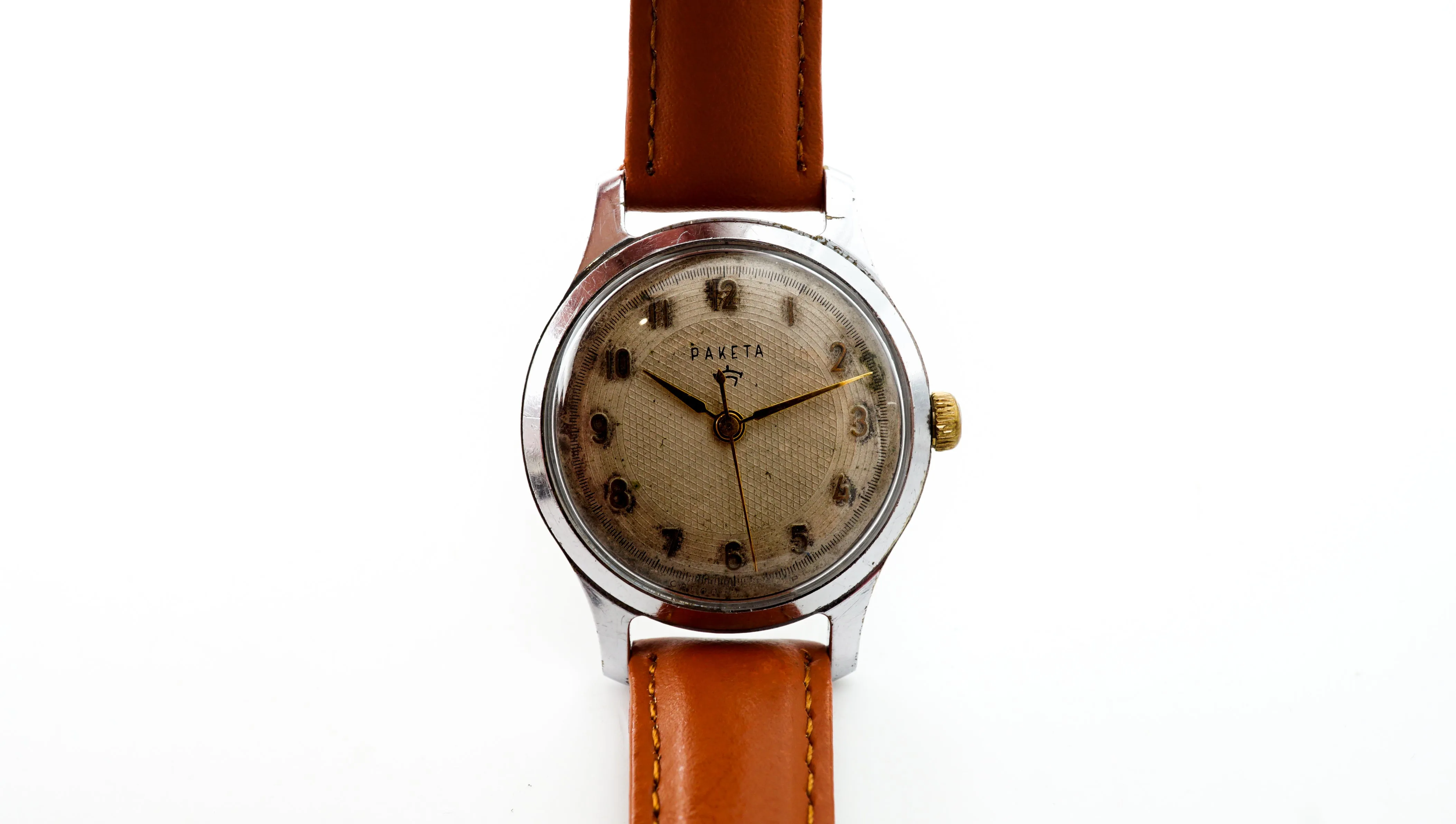 Vintage mechanical watch Raketa 2609 shockproof wristwatch