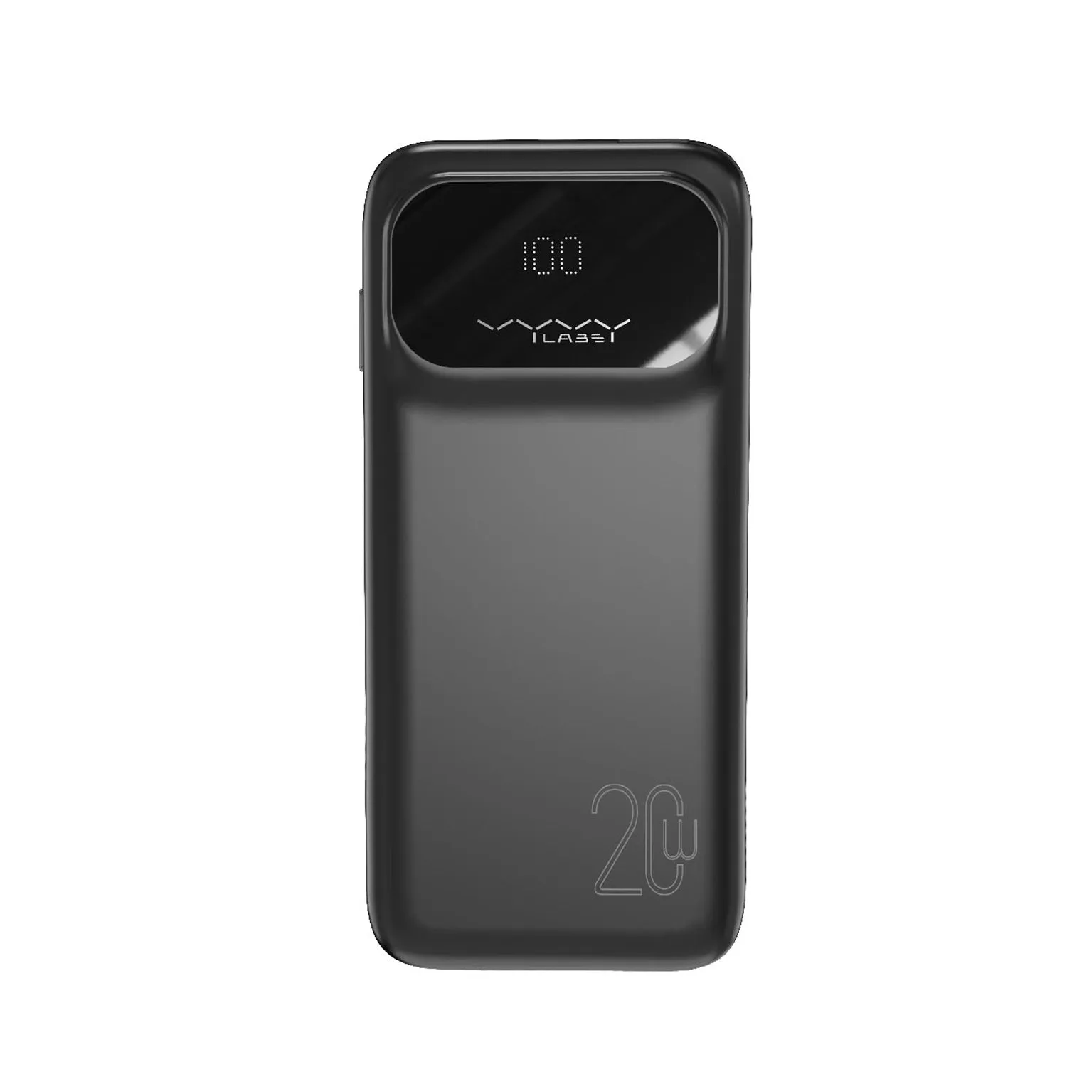 Vyvylabs Leca Digital Display Fast Charge Power Bank 10000mAh 20W - Black