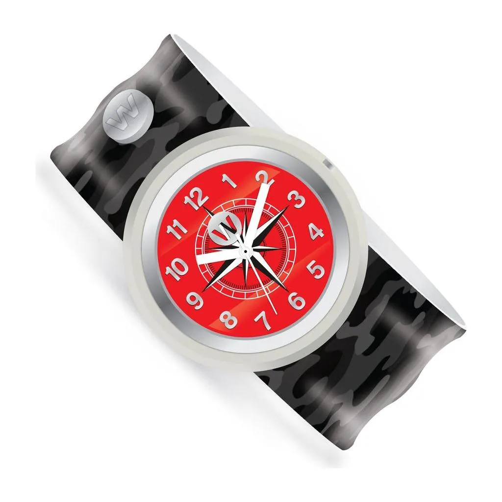 Watchitude Kid's Slap Watch Black Ops