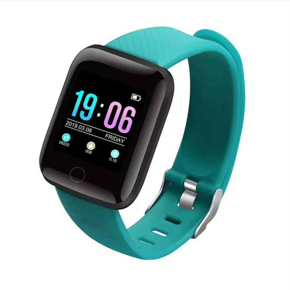 Waterproof Smartwatch 116 Plus Heart Rate Monitor Sports Watch