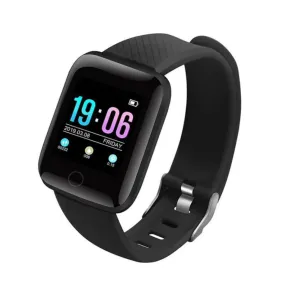 Waterproof Smartwatch 116 Plus Heart Rate Monitor Sports Watch