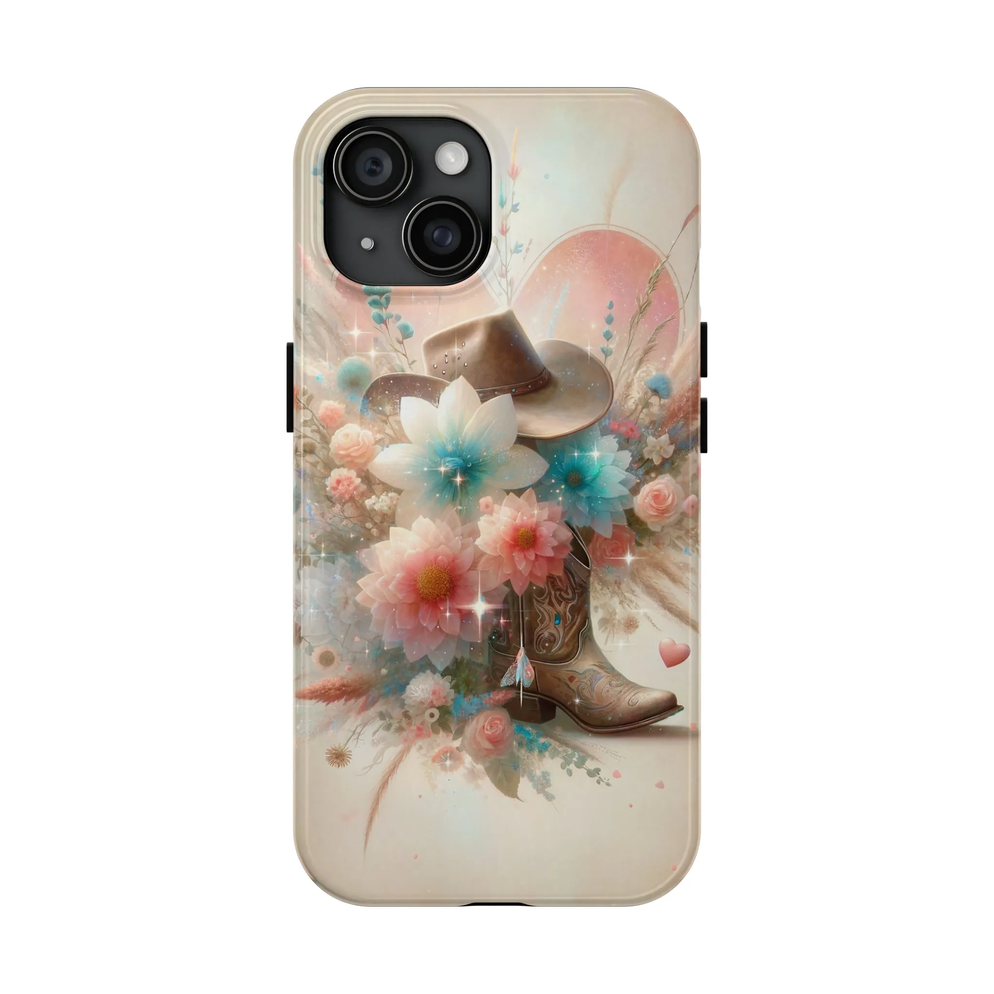 Western Boho Pattern Design Tough Phone Case compatible with a large variety of iPhone models, Gift, Phone Case