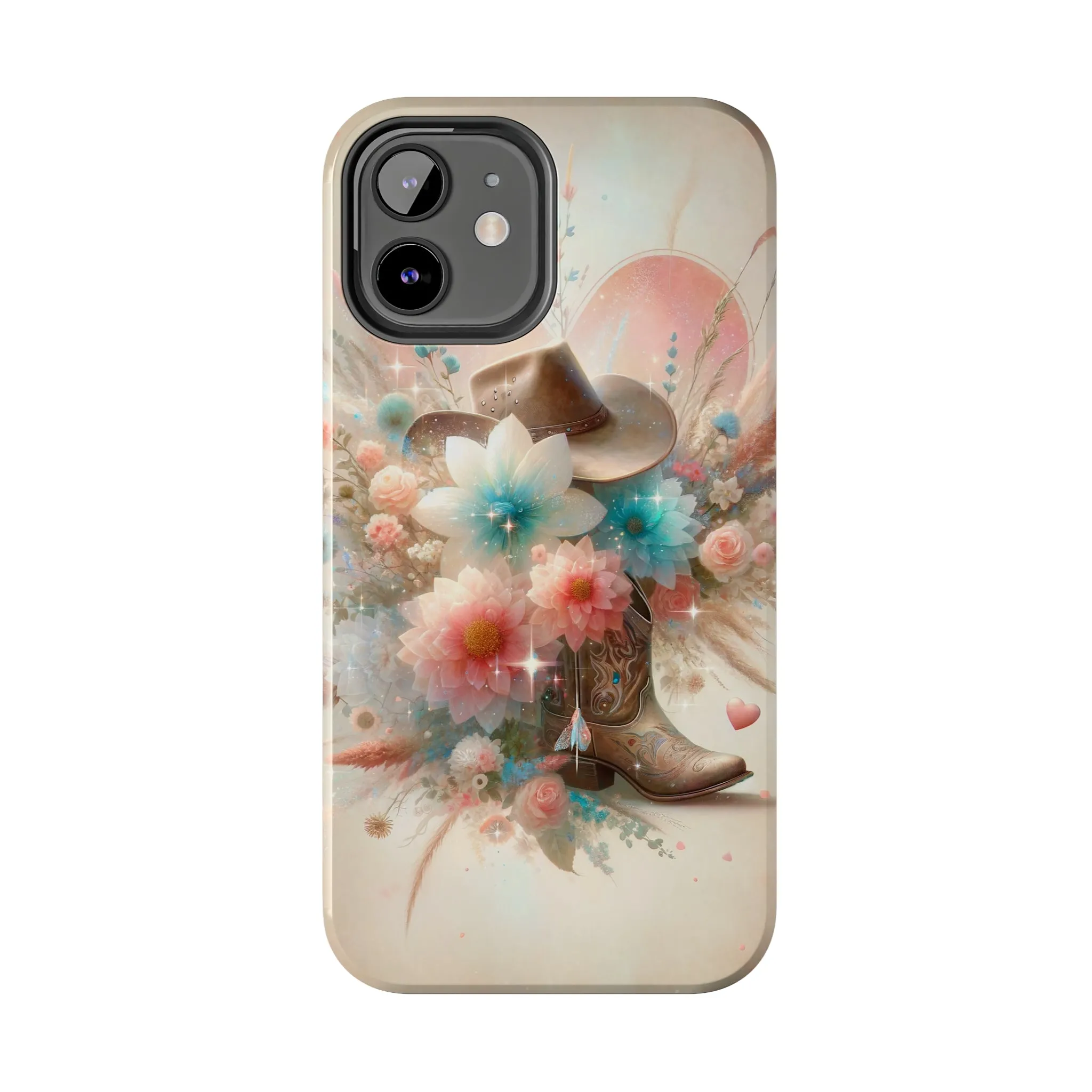 Western Boho Pattern Design Tough Phone Case compatible with a large variety of iPhone models, Gift, Phone Case