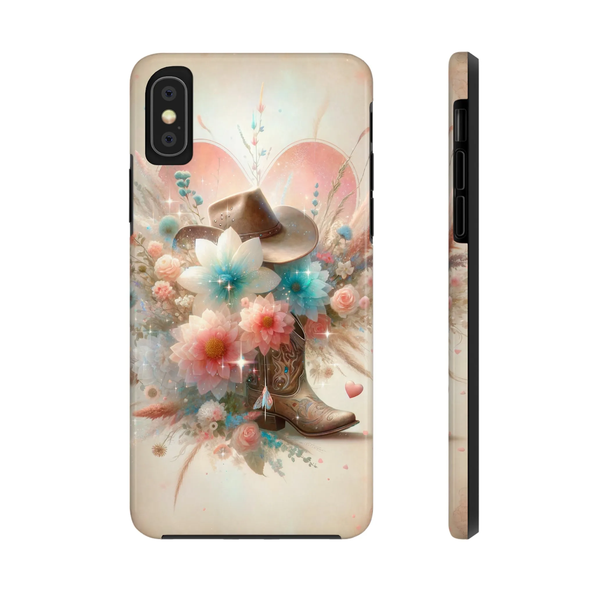 Western Boho Pattern Design Tough Phone Case compatible with a large variety of iPhone models, Gift, Phone Case