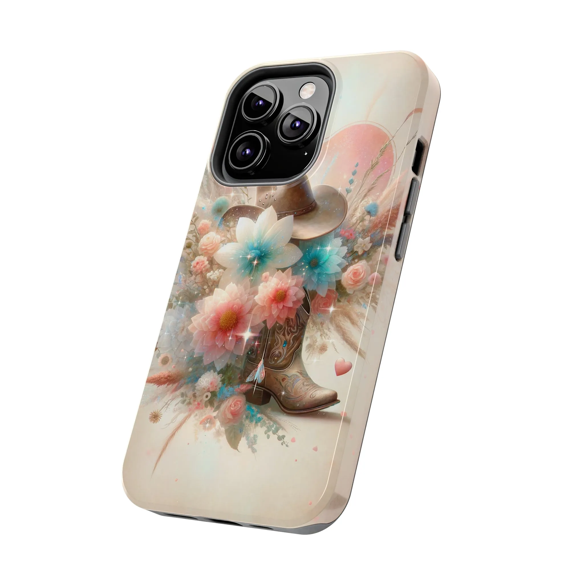 Western Boho Pattern Design Tough Phone Case compatible with a large variety of iPhone models, Gift, Phone Case