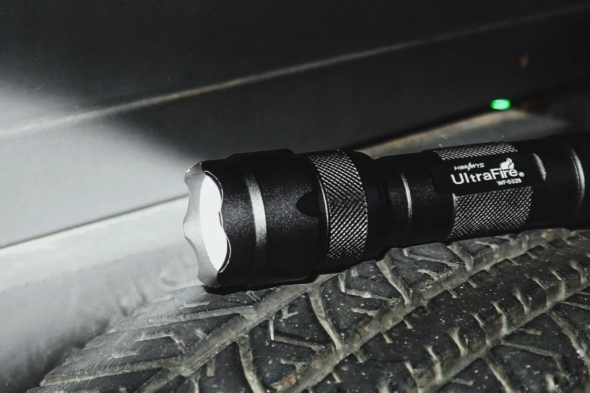 WF-502B Tactical Flashlight With Holster