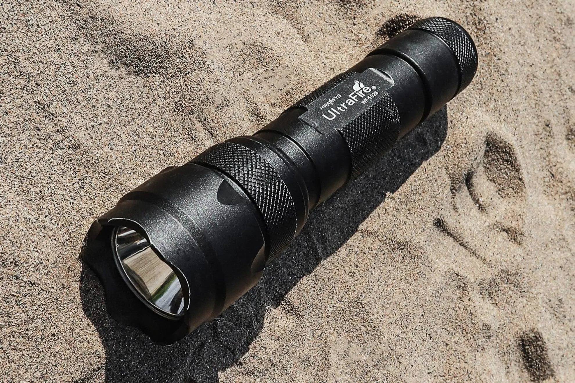 WF-502B Tactical Flashlight With Holster