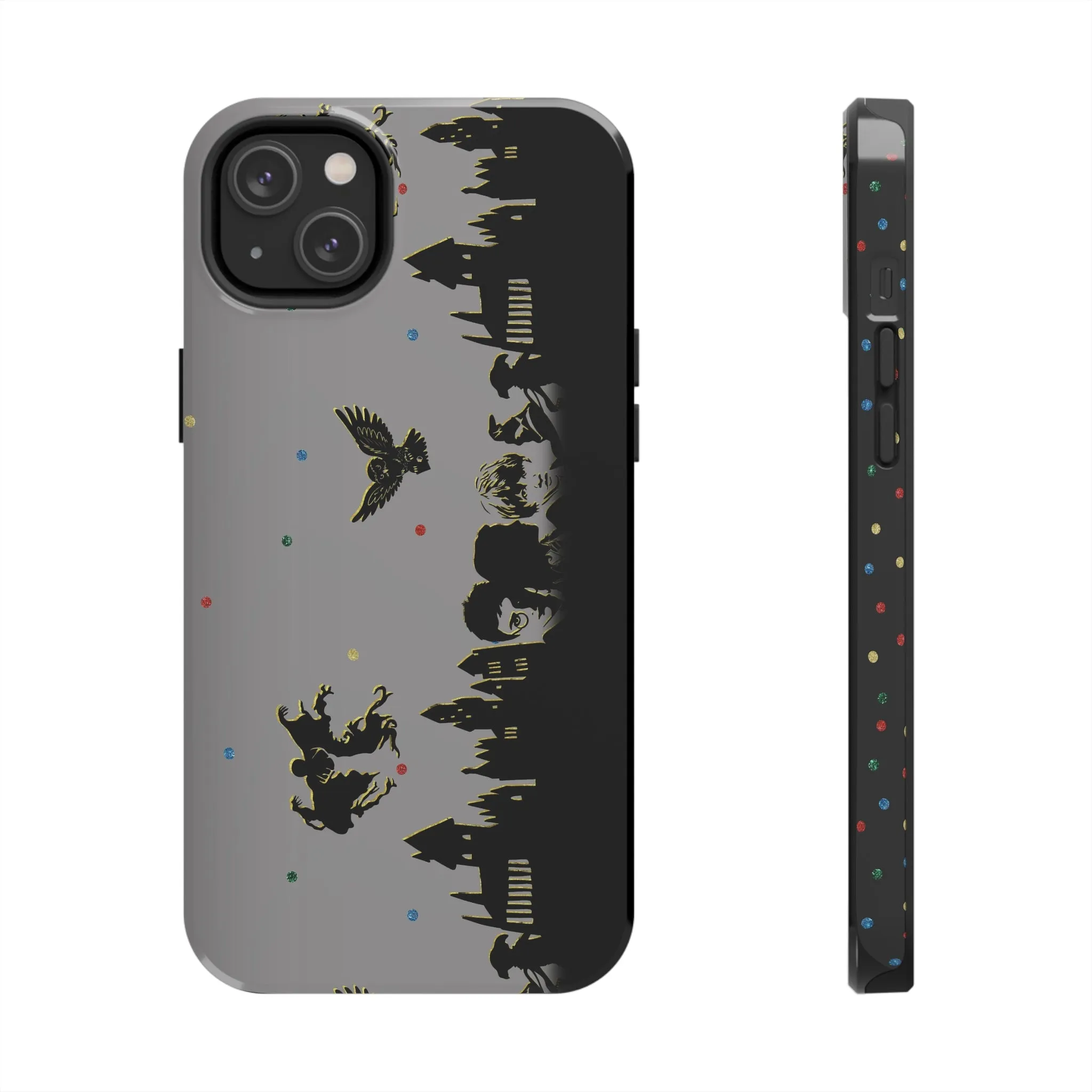 Wizard Border Silhouette Ride Phone Case Gift Inspired Fan Art Movie