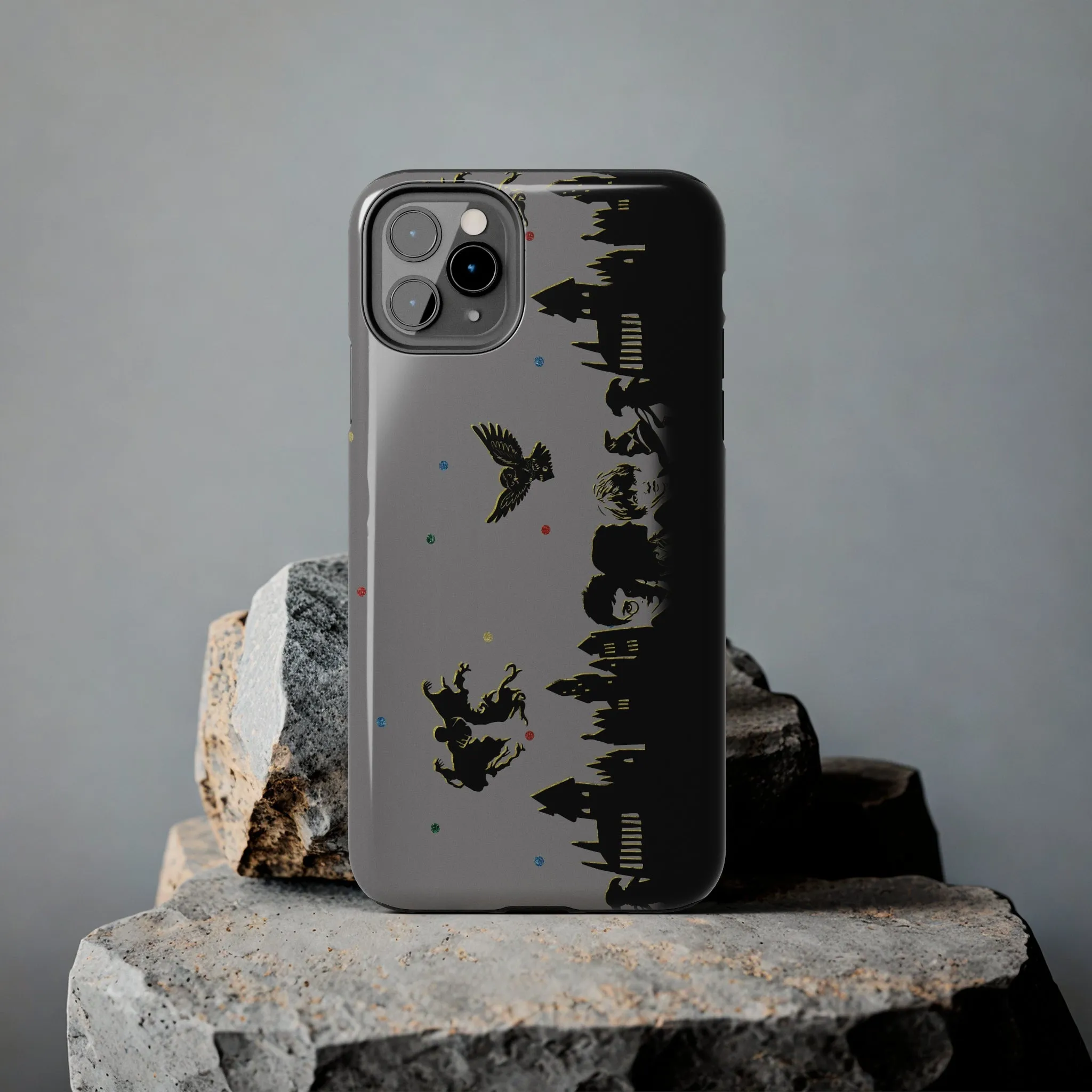 Wizard Border Silhouette Ride Phone Case Gift Inspired Fan Art Movie